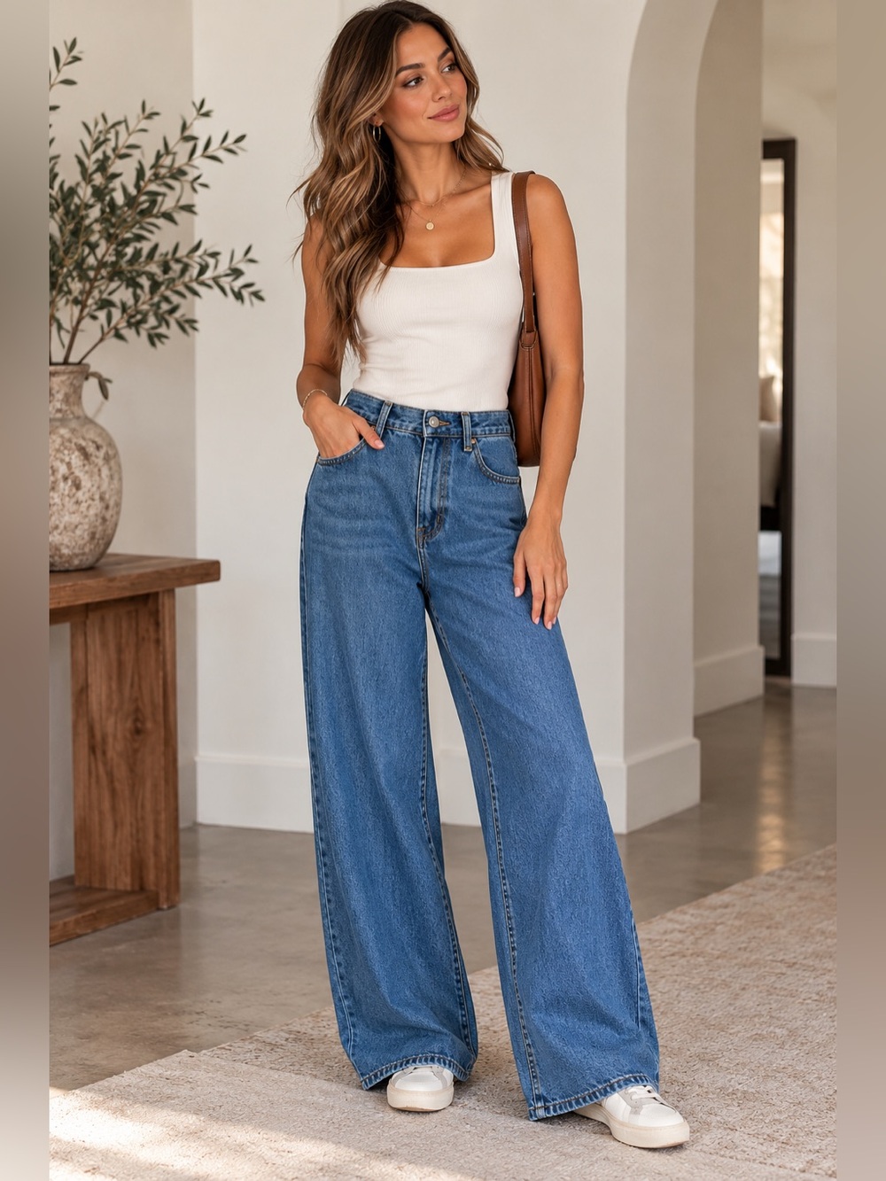 Levi’s ’94 Baggy Wide Leg Jeans Size 27 Blue 100% Cotton NWOT